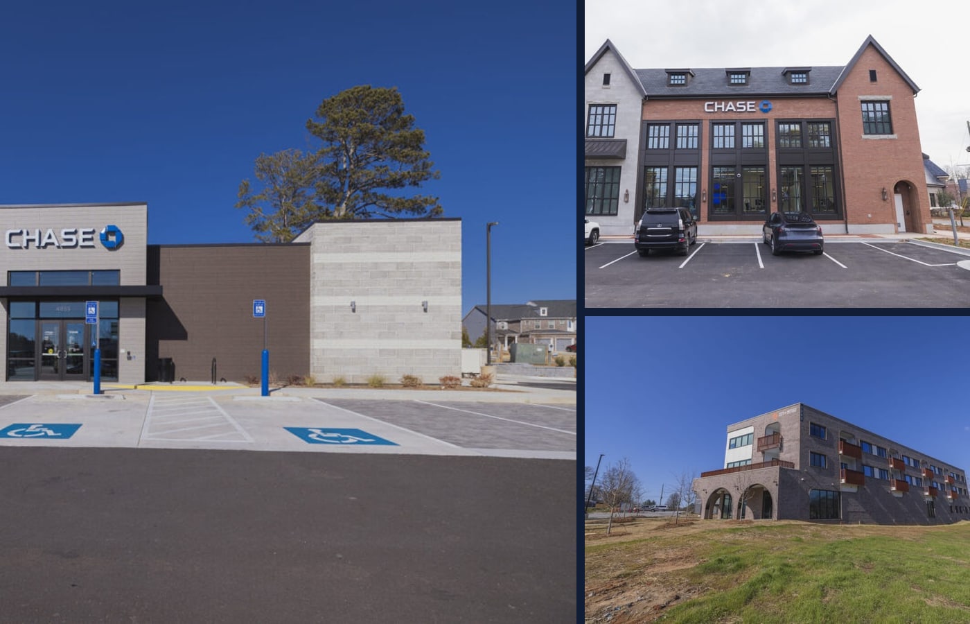 Three completed Cronos Contractors commercial projects