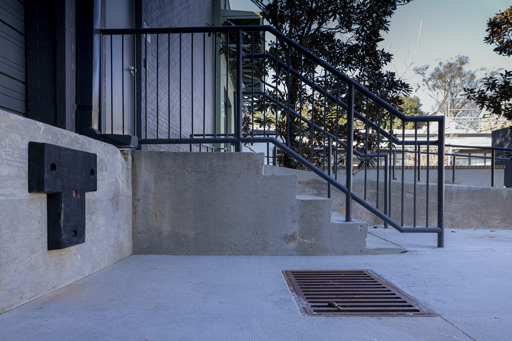 Completed concrete work at The Beacon Atlanta